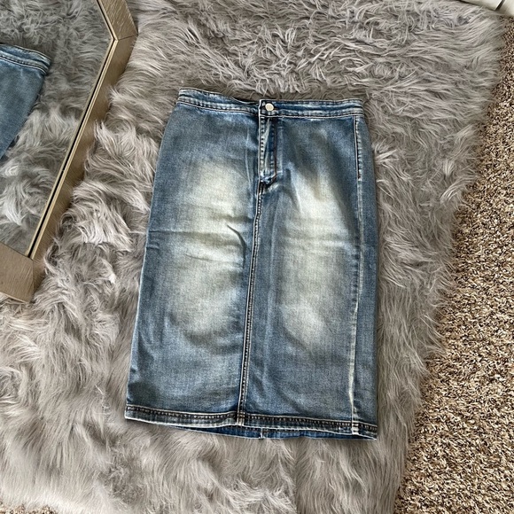 Dresses & Skirts - Denim Pencil Skirt